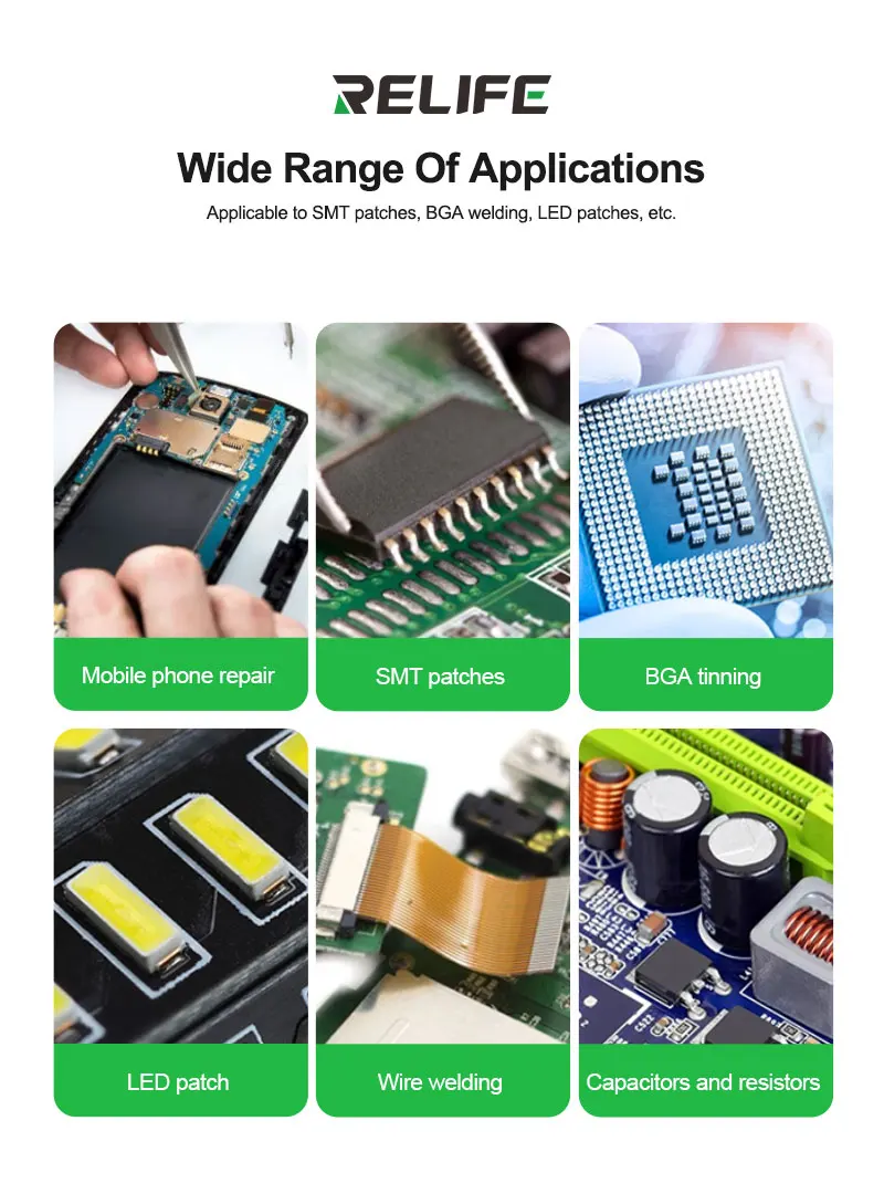 RELIFE HW21 Pâte à souder 183 ℃ (contenant du plomb et de l'argent)