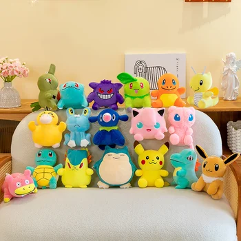 Pokémon Doll Pikachu Plush Toy Pokémon Jenny Turtle Duck Birthday Gift  Geng ghost