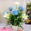 10 Simple Style Sets with Pots [Blue]