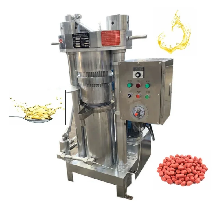 60MPA Shea Nut Palm Kernel Macadamia Almond Soya Bean Ginger Olive Oil Press Presser Cold Extraction Machine