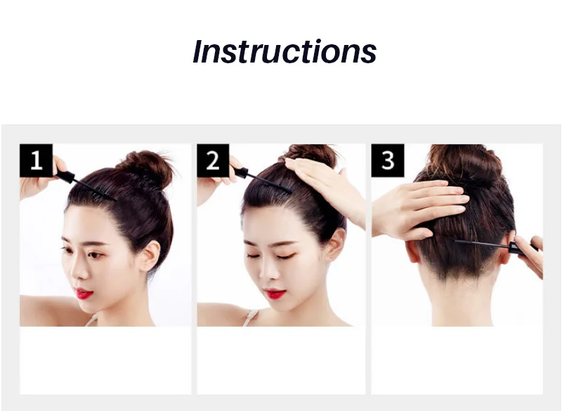 2024 Best Selling pink Bottle 10ml Hair Styling Anti Fly Away Wand Slick  Stick Private Label for Broken Hair - Main Image