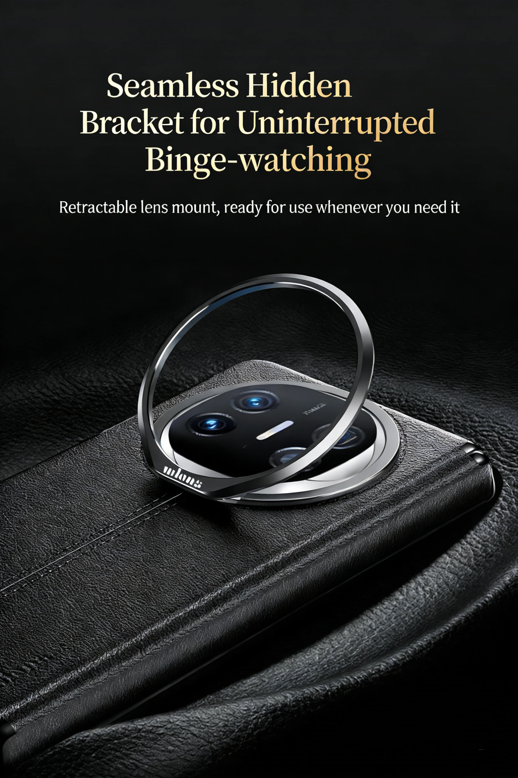 product upgraded 4 in 1 leather case with magnetic stand genuine leather drop protection and axial protection for huawei mate x6-6