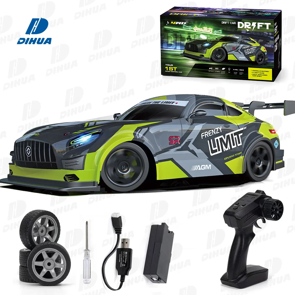 2.4ghz 1:16 Scale 4WD RC Drift Car - Full Proportional Control