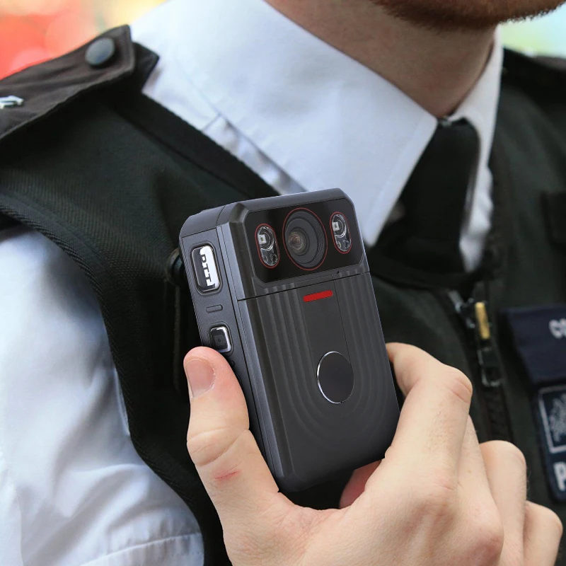 4G Body Worn Camera with GPS ODM/OEM Supported Intercom for Network H.264 H.265 Video Compression for Public