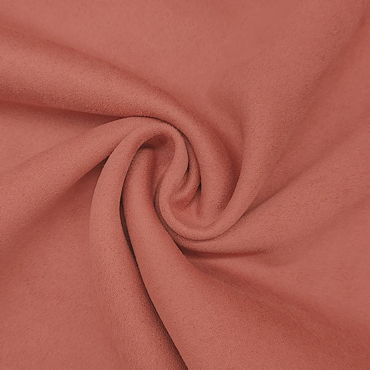Factory Direct Sale Scuba Knit Cloth Fabric, Stretch Polyester Material Bonded Scuba Suede Fabric for Sale/ manufacture