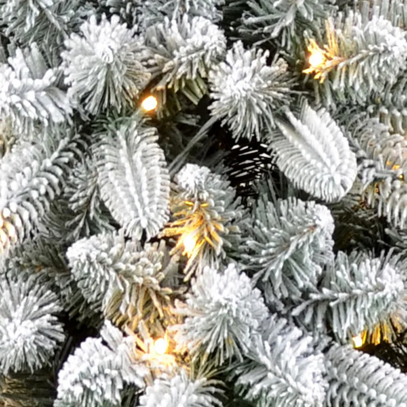 Snow Effect Slim Christmas Tree With Metal Stand Buy Christmas Tree