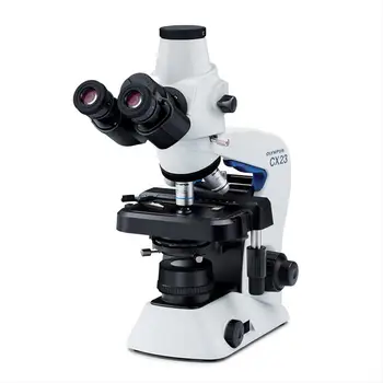 Olympus CX23 Trinocular LED Biological Upright Camera Educational Microscope 4x10x40x100x Oil Brightfield for lab school