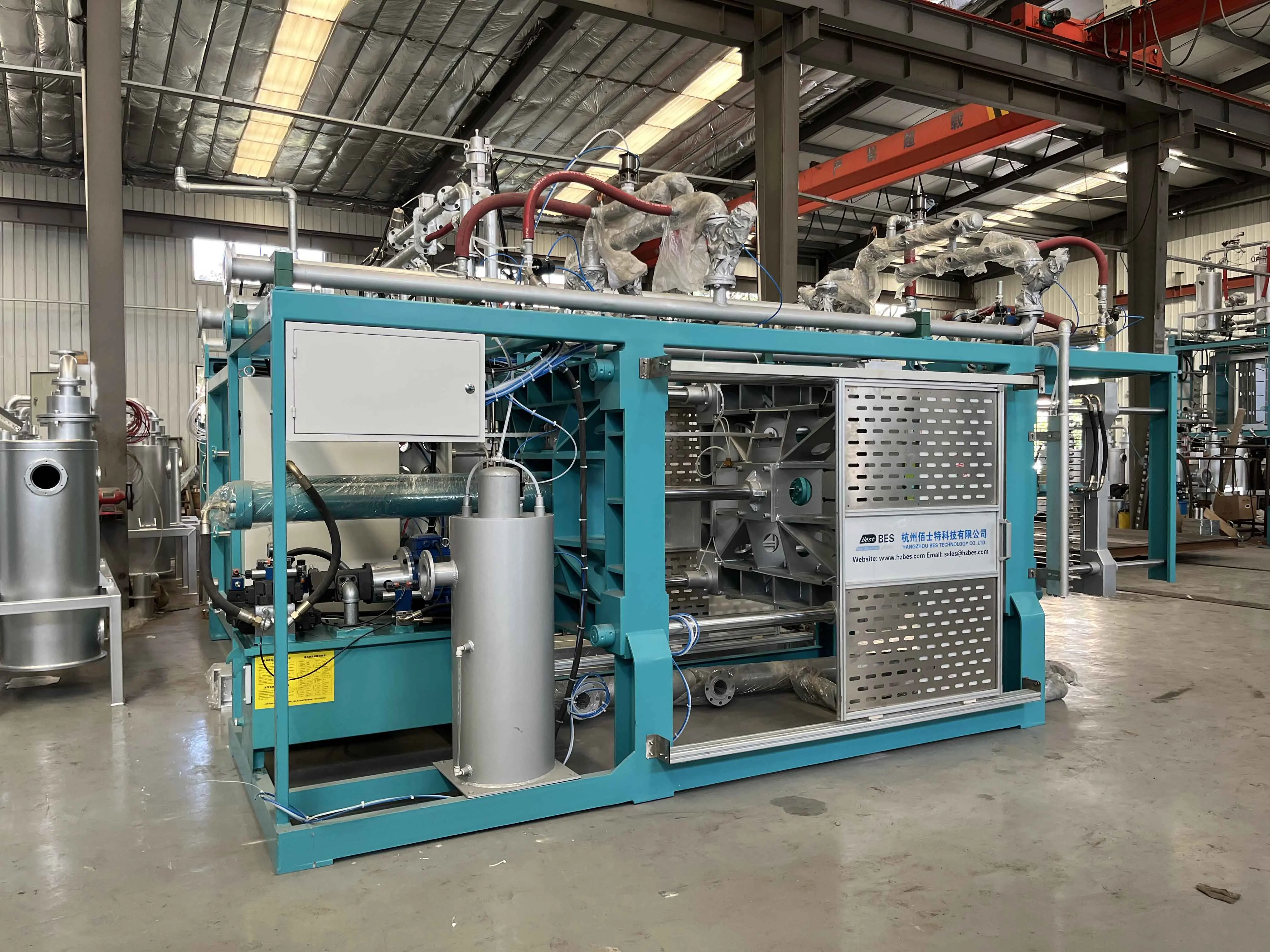 BES EPS Foam EPS Shape Molding Machine Making Test Tube Rack Test Tube ...
