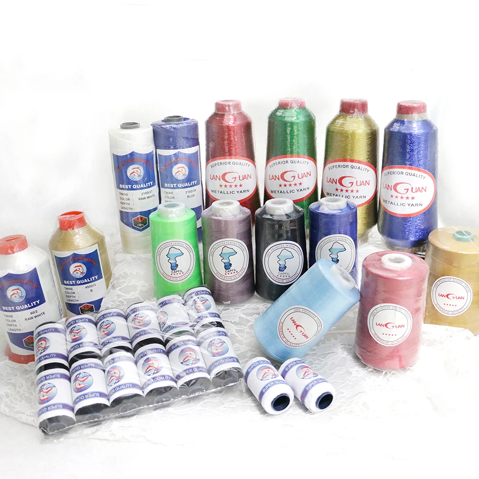 Wholesale Cheap Poly Thread 100% Polyester Spun Sewing Thread