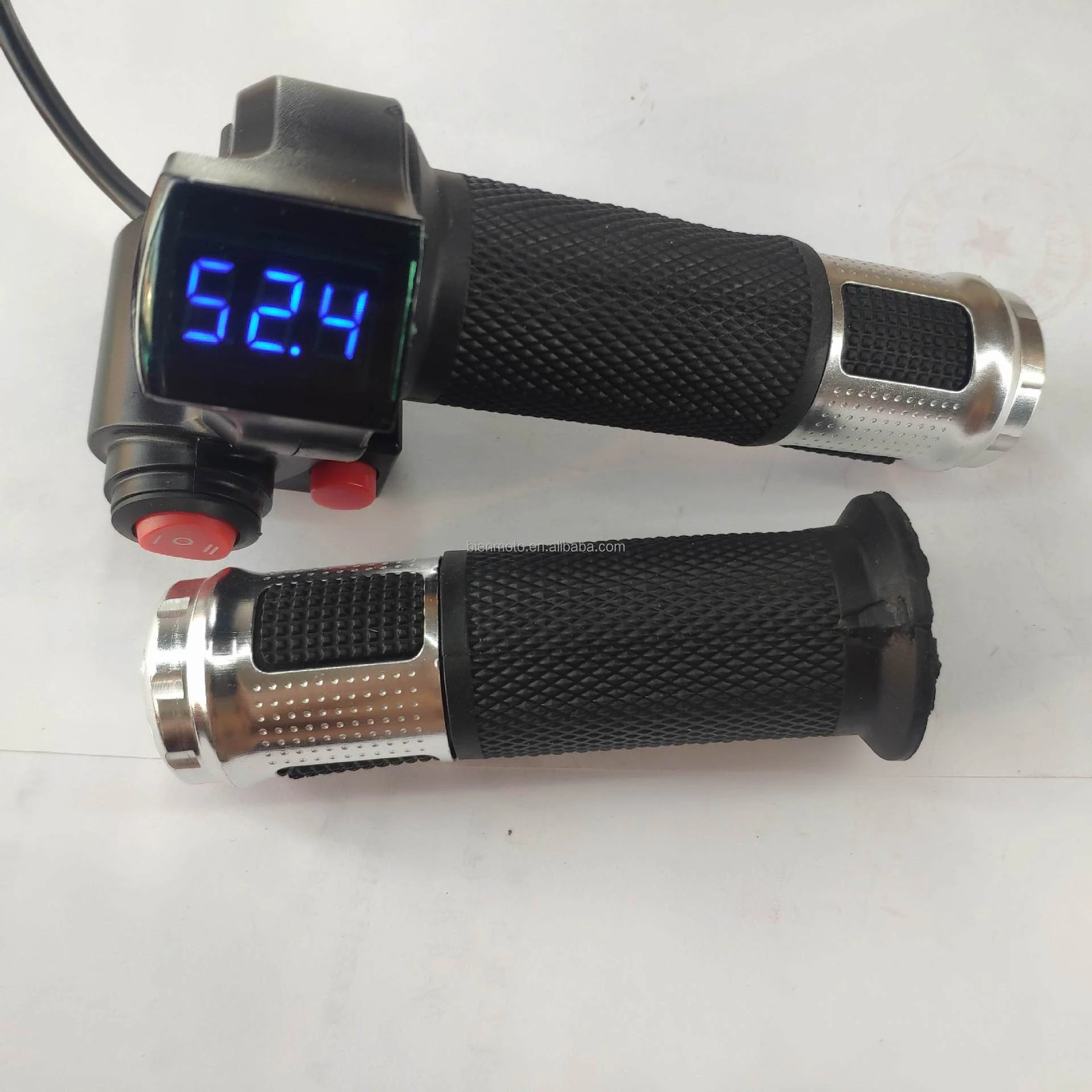 Accélérateur Au Pouce 2 En 1 Avec Écran Yunir - Commande Manuelle Vitesse Universelle 6 Broches Pour Vélo Scooter Électrique