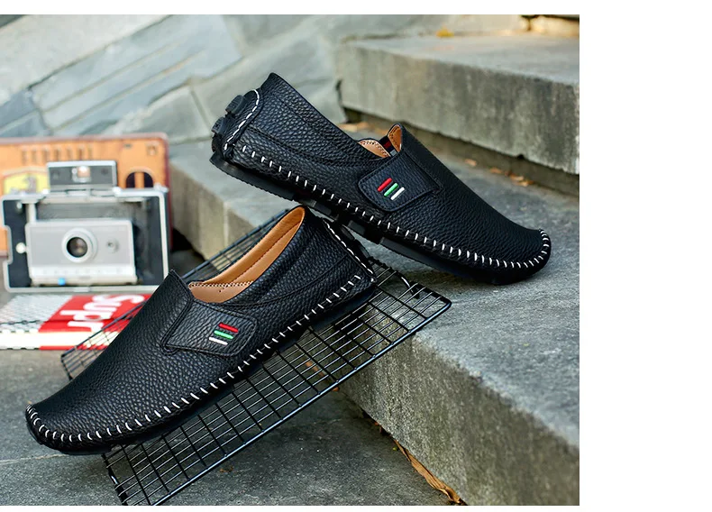 Fashion Large Men's Shoes PU Leather Men's Shoes Casual Shoes for Men