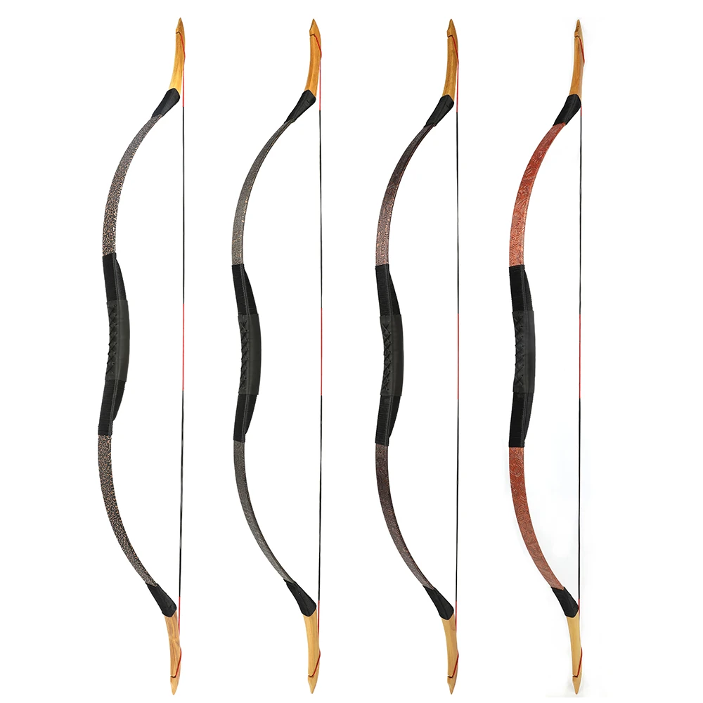 Traditional Recurve Longbow Archery Hunting Traditional Longbow 20-50 Lbs Archery Hunting Practice Bow