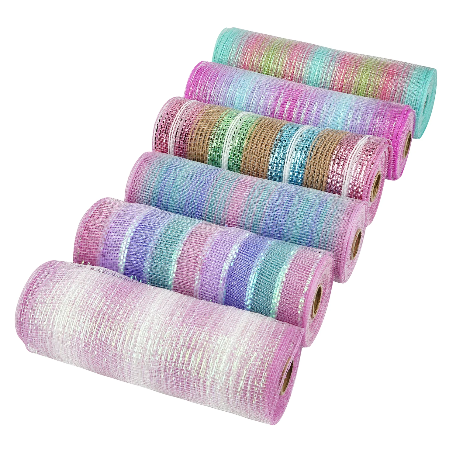 Midi Factory Wholesale Price Holiday Easter Day Decorative Mesh Ribbon