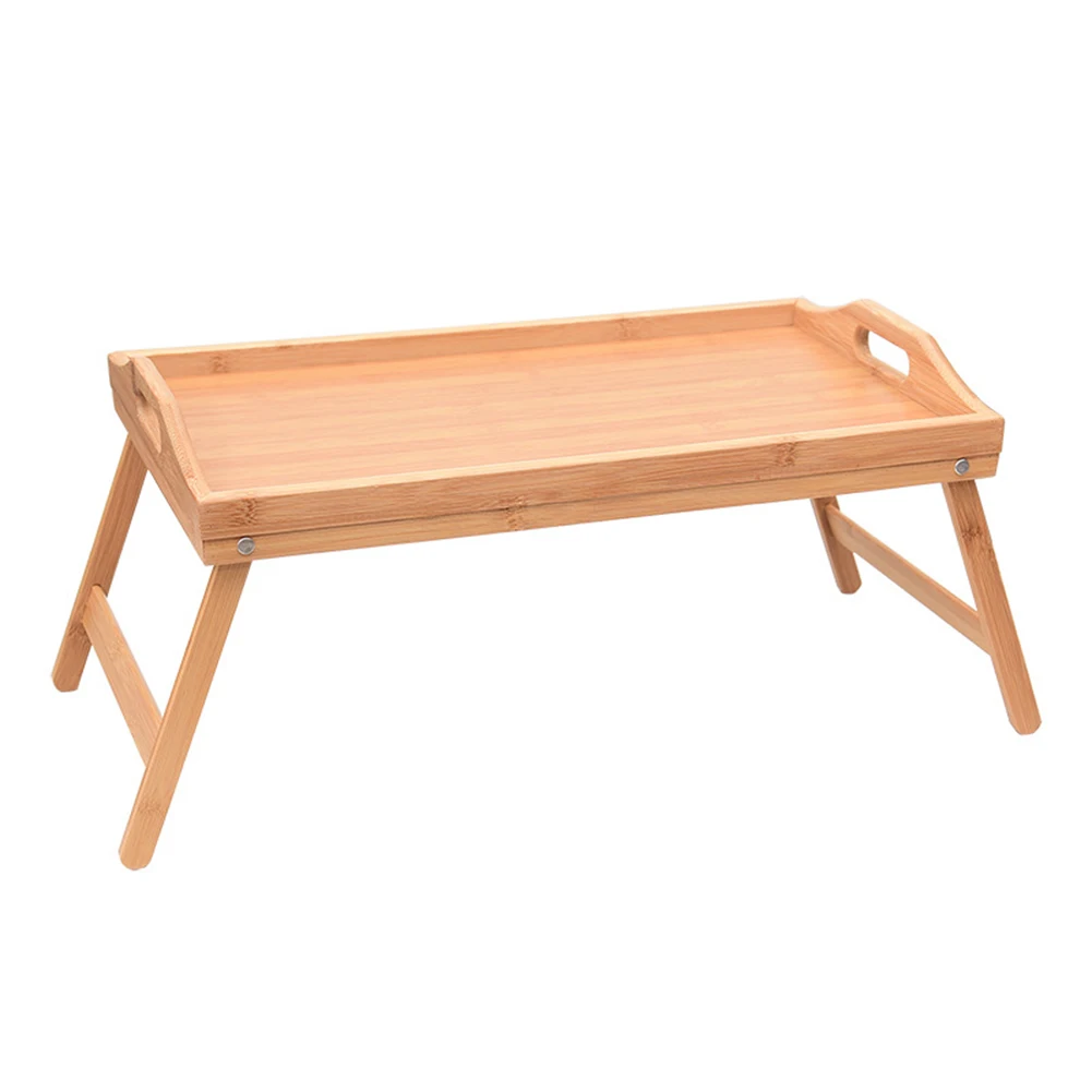 Bed Tray Table With Folding Legs Natural Bamboo Tv Table Laptop Computer Snack Tray Buy Bed Tray Table