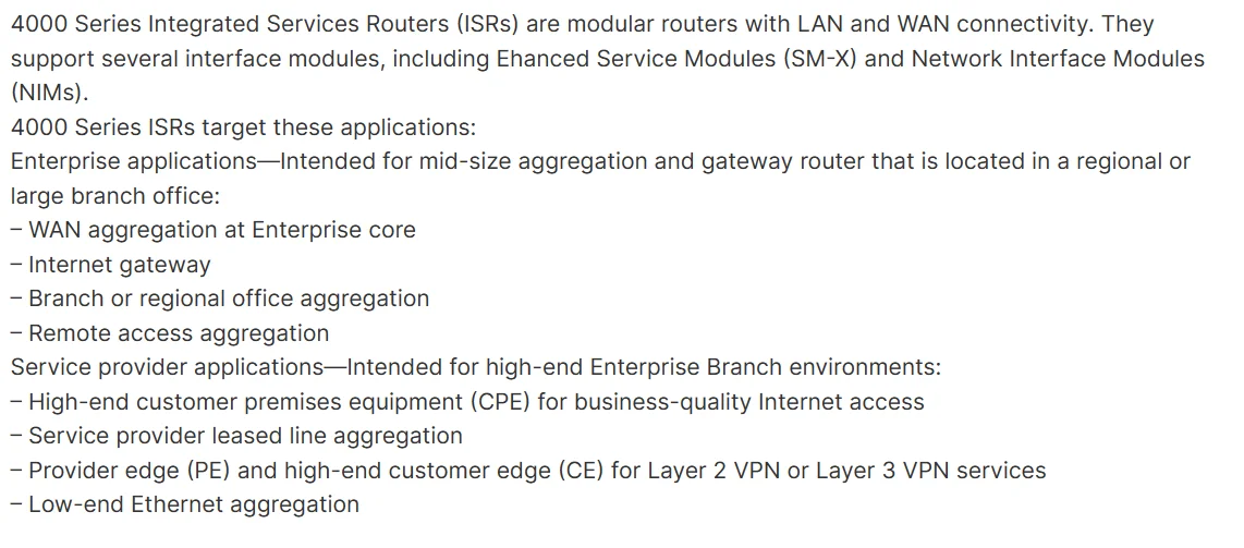 100% Original Isr 4300 Series Router Isr4351-sec/k9 - Buy Isr4351-sec ...