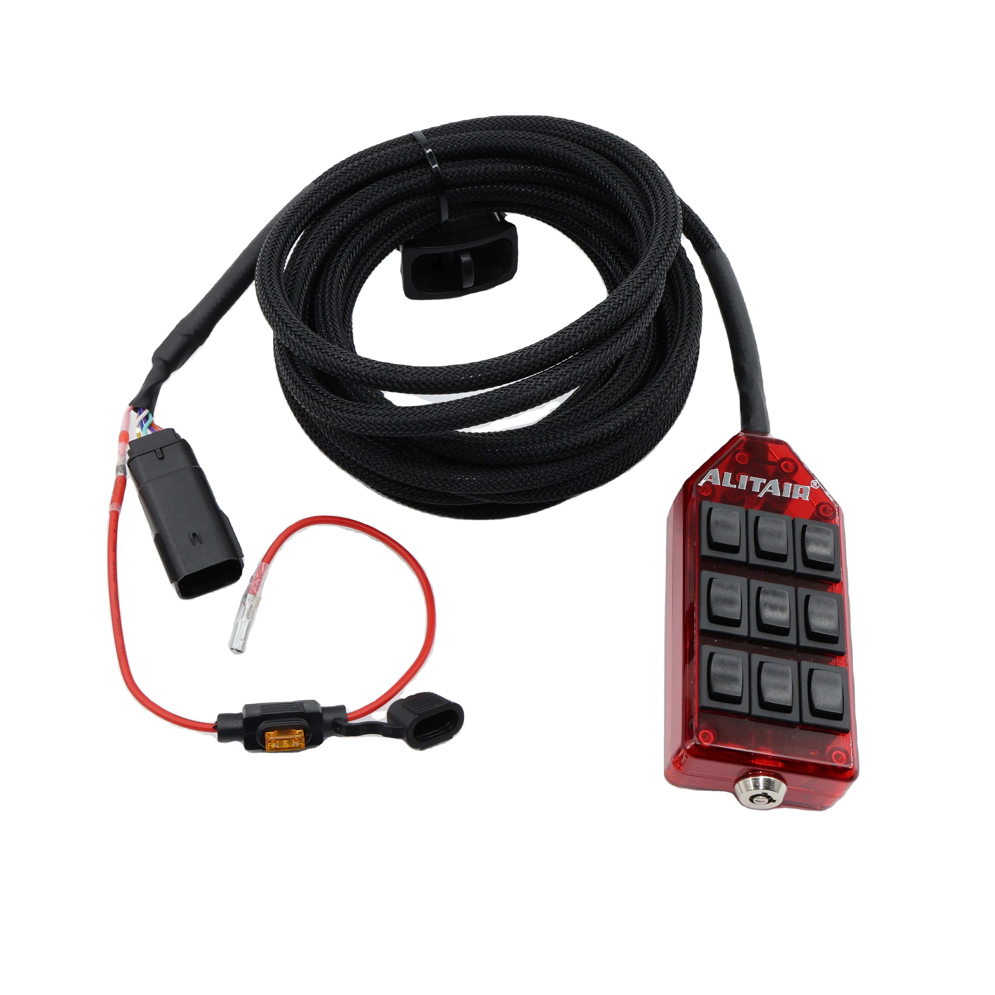Alita 9 Switch 5 Meter Air Suspension System Controller Panel air