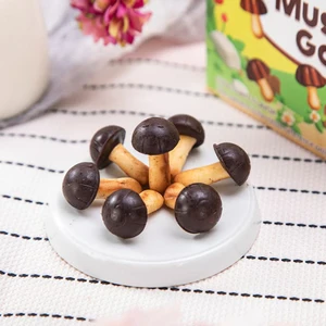 Mushroom-Shaped 74 Gram Chocolate Biscuit Rich Flavorful Chocolate Product