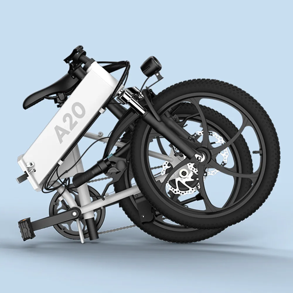 Professional ebike factory ADO A20 fat tire folding electric bicycle 20 inch EU warehouse fast shipping bike