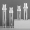 White spray head clear bottle