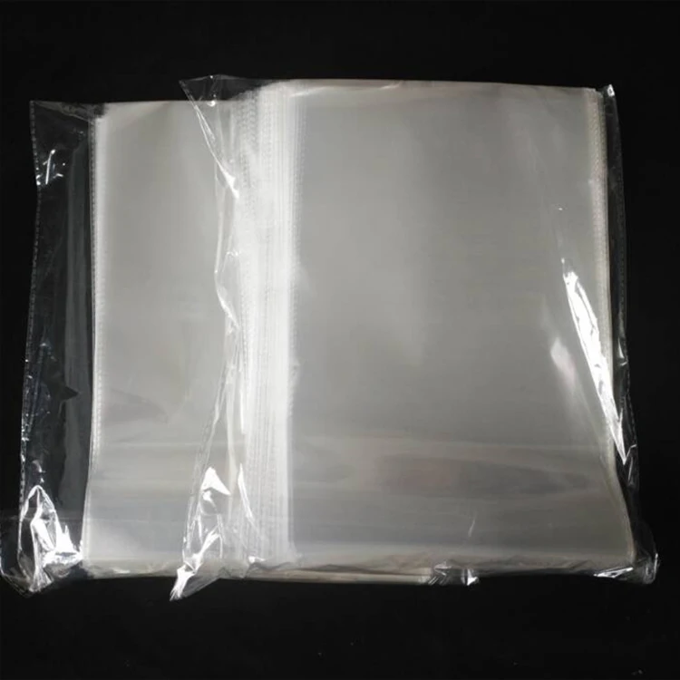 Transparent Cellophane Clear Polybag  Plastic Self Adhesive OPP Bag in Stock Size