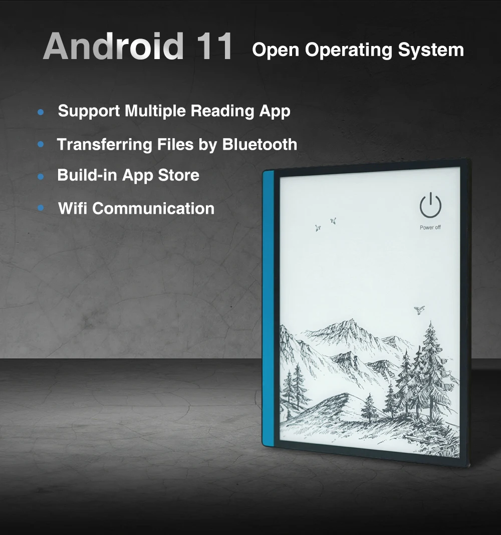 2024 10.3 Inch E-Reader with Android 11 - Perfect for Education