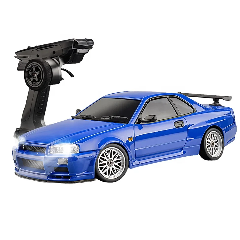 LDRC 1899 RTR 1/18 2.4G RWD GTR R34RCドリフトカー (ESPジャイロ