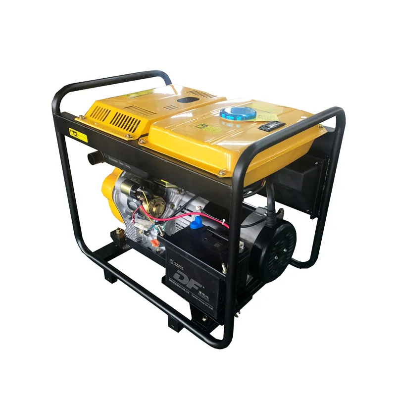 5KW 6KVA Open Frame Small Motor Generator Diesel Generator for Home With Prices