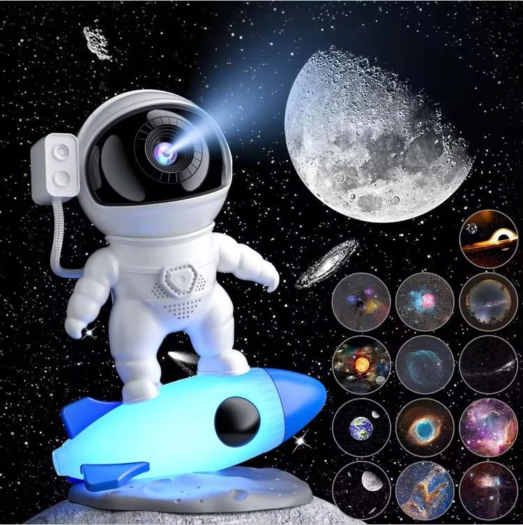 No.1318 宇宙玉レジン特大50mm【NEON GALAXY】 Astronaut Galaxy Projector 13 in 1 - Star Space Light