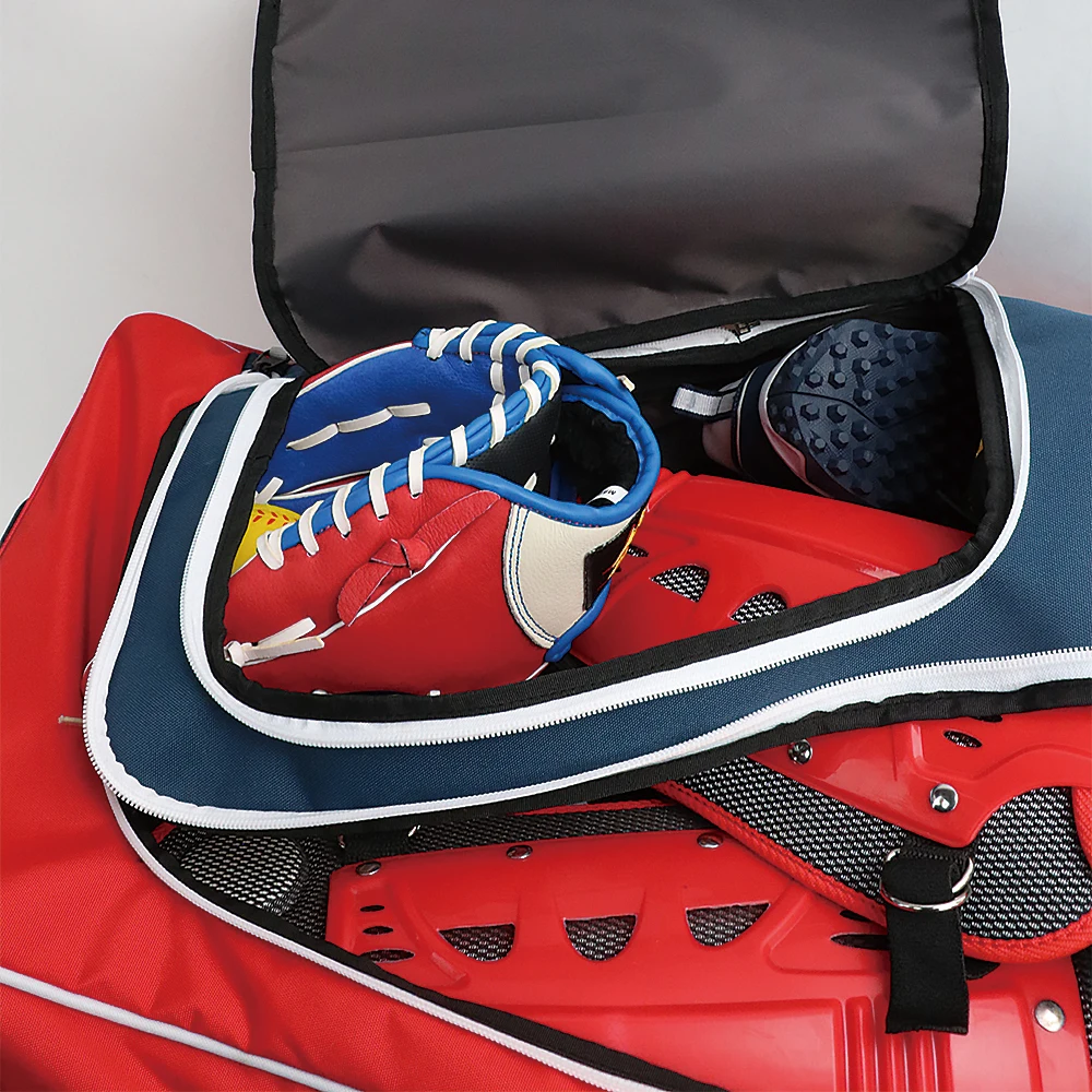 Kopbags Wholesale Custom Baseball Rolling Bag Baseball Duffle Bag with Wheels factory