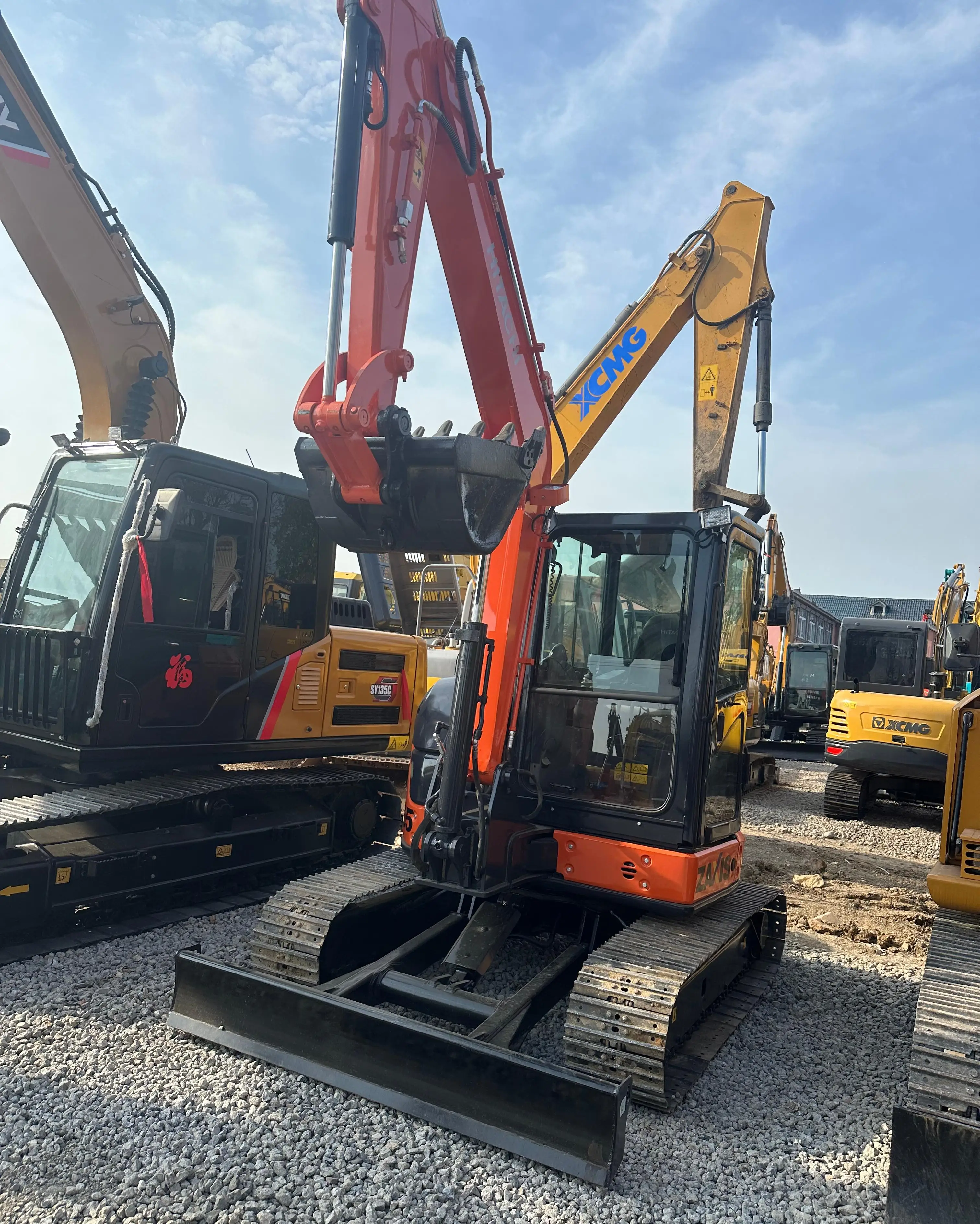Hitachi ZX55 small Excavator Good Condition Low Working Hours