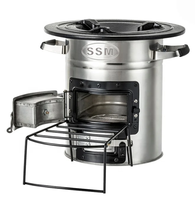 New Hot Outdoor Indoor Wood Burning Stove