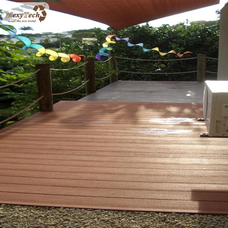 Garden Wpc Hollow Wood Plastic Composite  Floor Decking