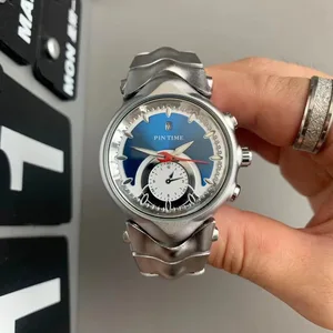 New Vintage Y2K Luminous Quartz Date Men Wristwatch Luxury Fashion Waterproof Unique Designer Watches for Men Montre Pour Hommes