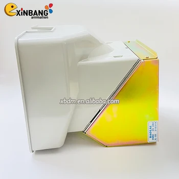 White Plastic 6 Hole Coin Hopper for Arcade Game Machine