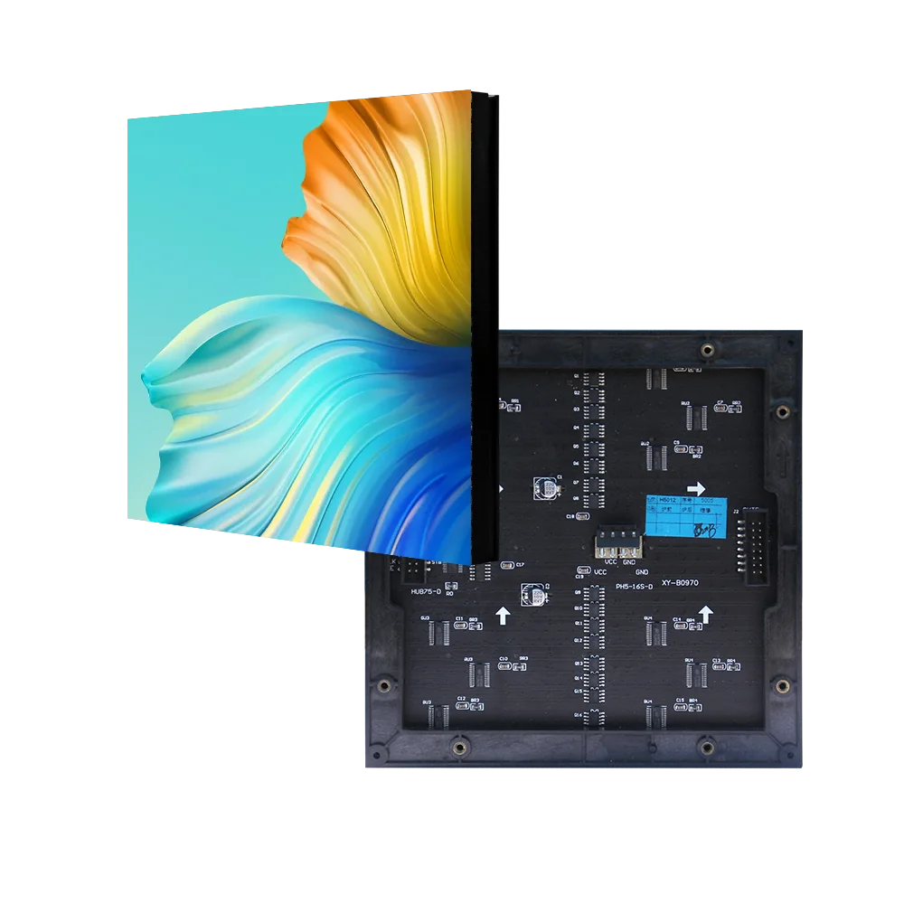 Frontage lighting Digital LCD Billboard SMD2121 P5 Full Color Acrylic Frame