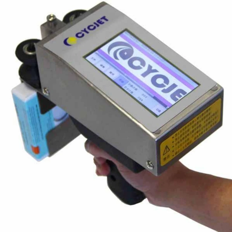 CYCJET Packaging Bags Handheld Inkjet Printer for Serial Number Logo QR Code Bar Code Printing