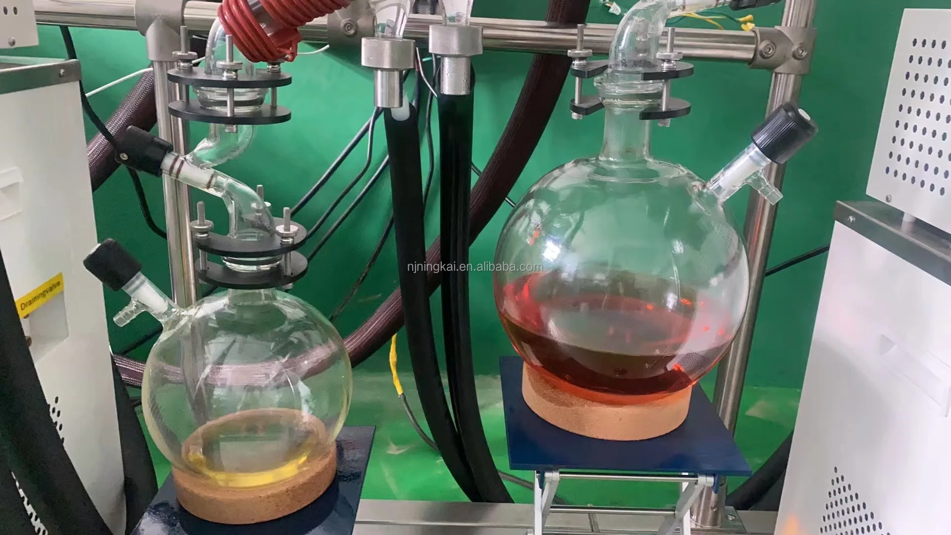 Electric High-Efficiency Short Path Molecular Distiller for Herb Essential Oil Steam Distillation