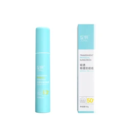 Juyou New Formula Oem/Odm Physical Sunscreen Spf50 Pa++++ Light Fresh Whitening Sun Cream