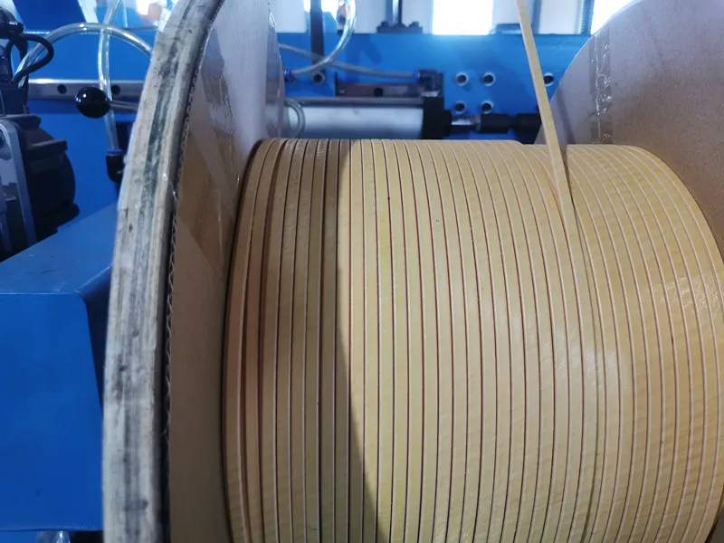 Fiber Glass Coated Flat/Round Wire Wrapped Aluminum/Copper