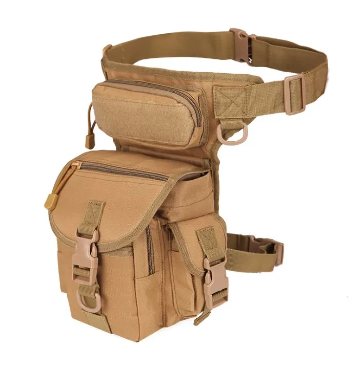 Multi-Purpose Outdoor Cycling Drop Leg Bag Hunting Belt Pack Tactical Waist Belt Leg Bag