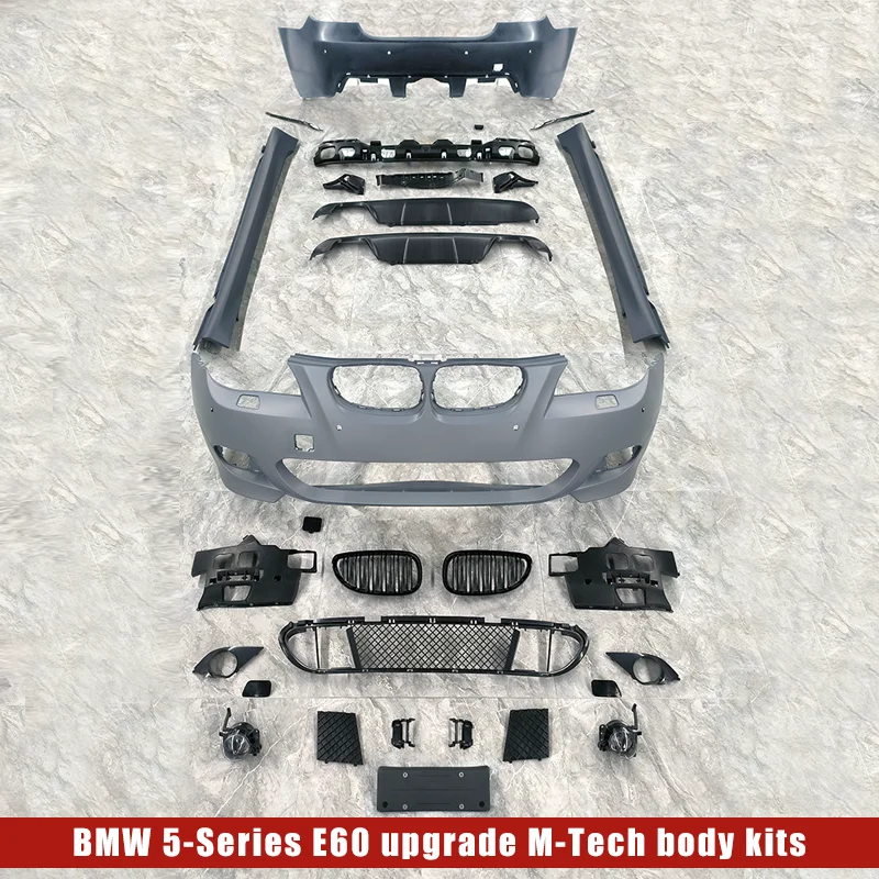Factory Price E60 Body Kit For Bmw E60 5 Series 20042010 Upgrade Mtech Style Front And Rear