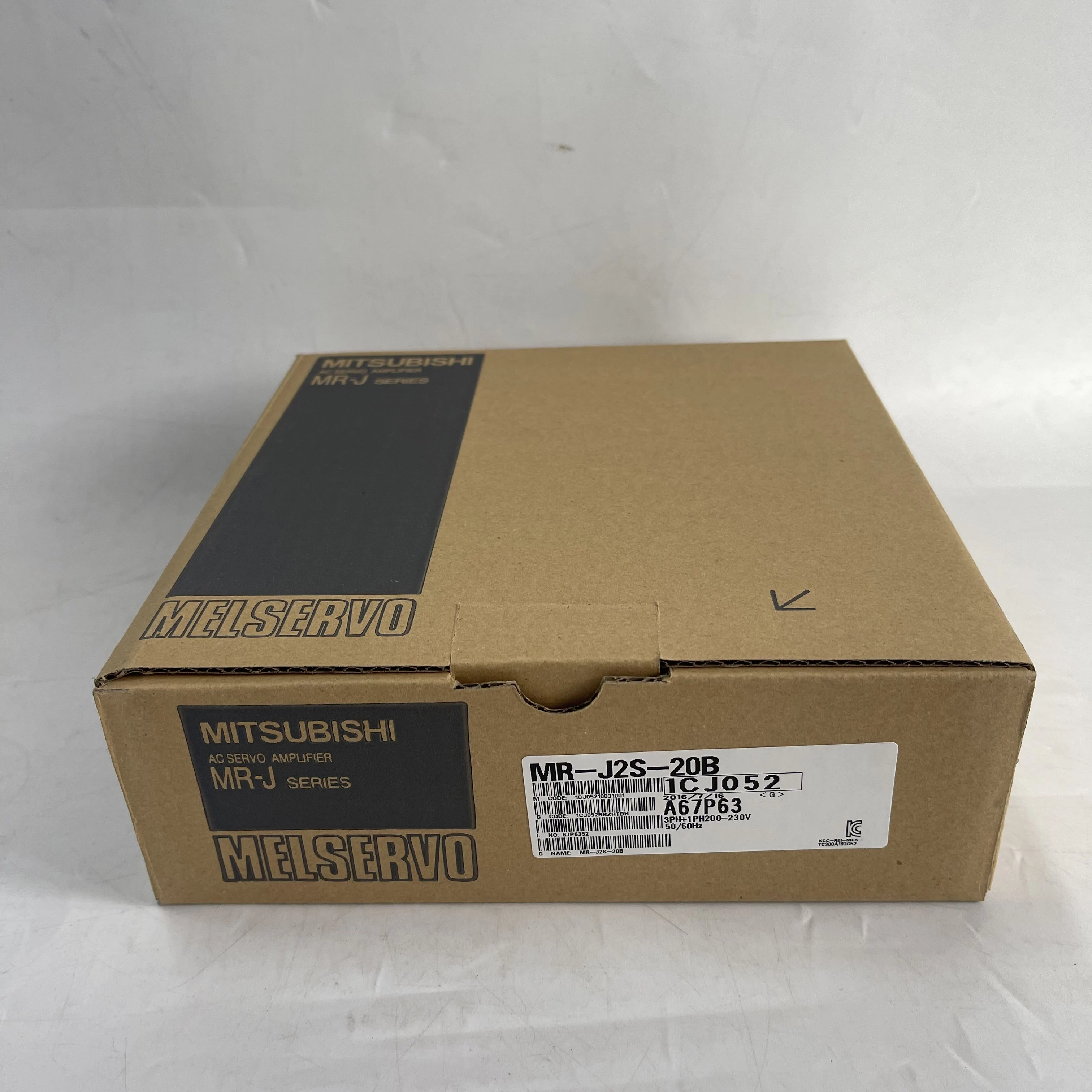 Mitsubishi AC Servo Amplifier MR-J2S-20B Mitsubishi AC Servo Amplifier MR-J2S-20B