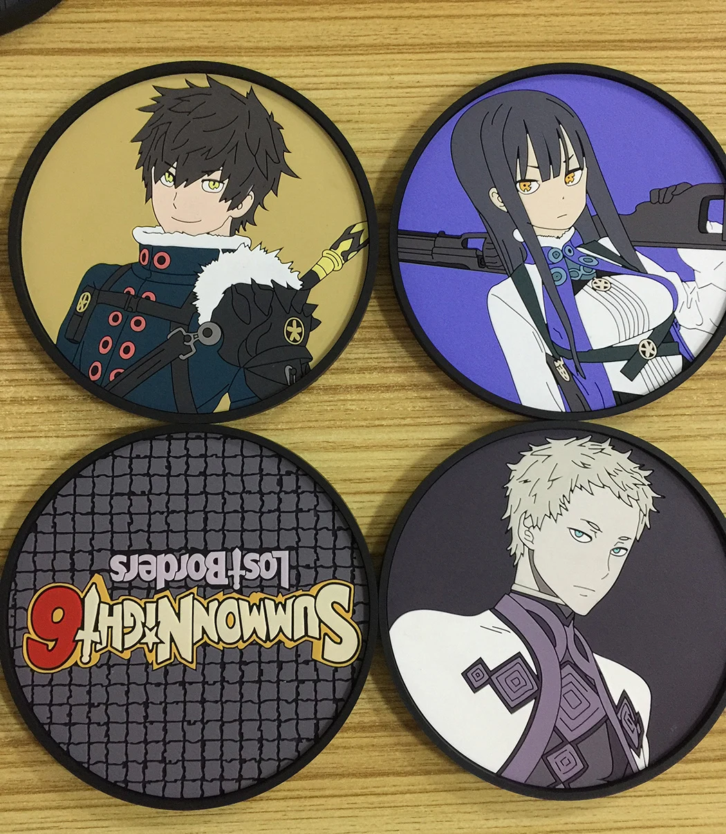 Anime Resin Cupholder Coasters – Pretty Fetish