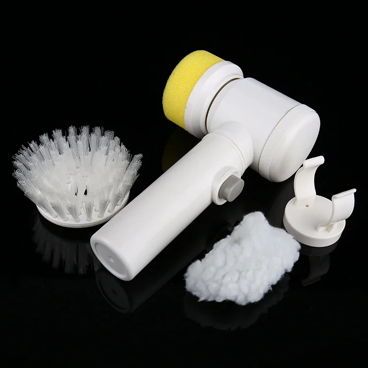 Electric Cleaning Brush Bathroom Scrub Kitchen Cleaning Tool Usb 5 In 1