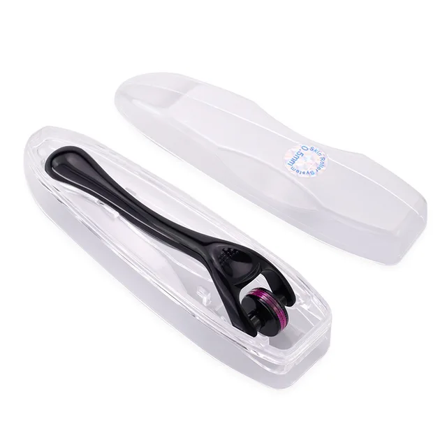 Hot sell OEM brand 180 steel disk needle Derma Roller for hair loss treatment Facial Care Manual Roller