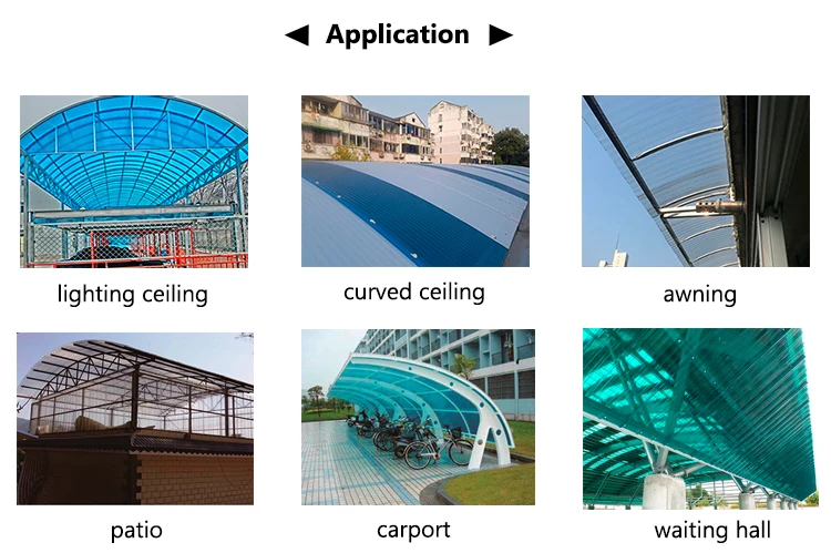 product pc board uv resistant plastic sheet monolithic poly carbonate techo policarbonato cali mini embossed  corrugated sheets-8