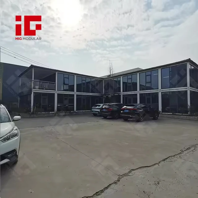 Modular Prefab Prefabricated Flatpack Foldable Flat Pack 40ft Office  Frames 20 Ft Container House Homes