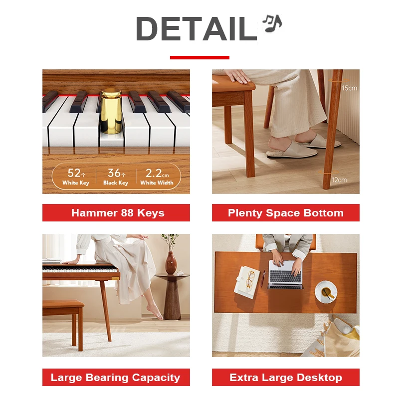 Обучающая клавиатура 88 клавиш Teclado De Piano Цифровая Музыкальная активность