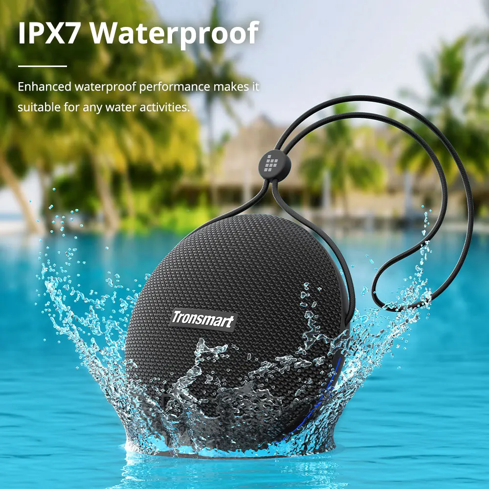 Tronsmart Splash Portable Waterproof Speaker with 24H Play Time