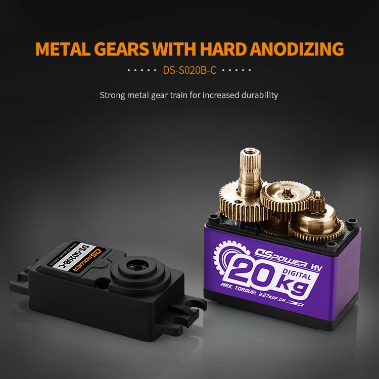 Цифровой сервопривод высокого напряжения с высоким крутящим моментом для радиоуправляемого автомобиля и совместимый с 1/8 1/10 Радиоуправляемый модельный автомобиль